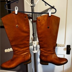 Sam Edelman Tan Leather Boots